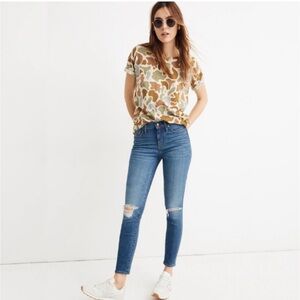 Madewell 9 inch high-rise skinny crop size 29